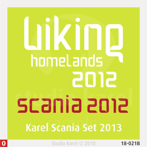 Karel Scania Set 2012