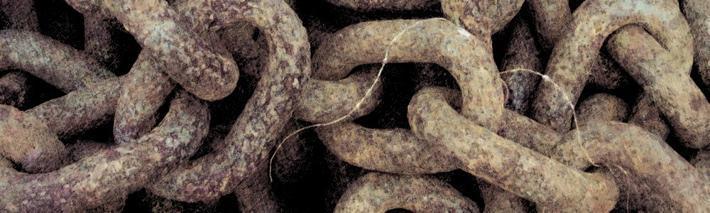 Chains in St. Abbs, Berwickshire