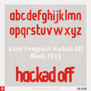 Karel Pengouin Bold Hacked Off 2013