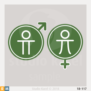 18-117 - Toilet Signage Pi Toilets