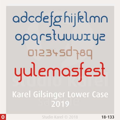 Karel Gilsinger Lower Case 2019