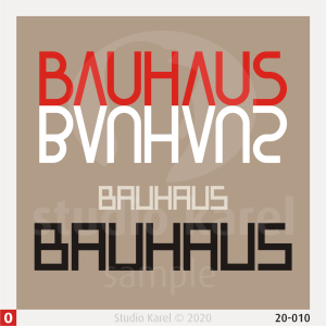 20-010 - Bauhaus Typography